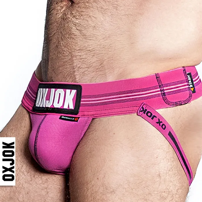 Oxballs OxJok Sling Jock Pink Sky Oxballs Vibrators