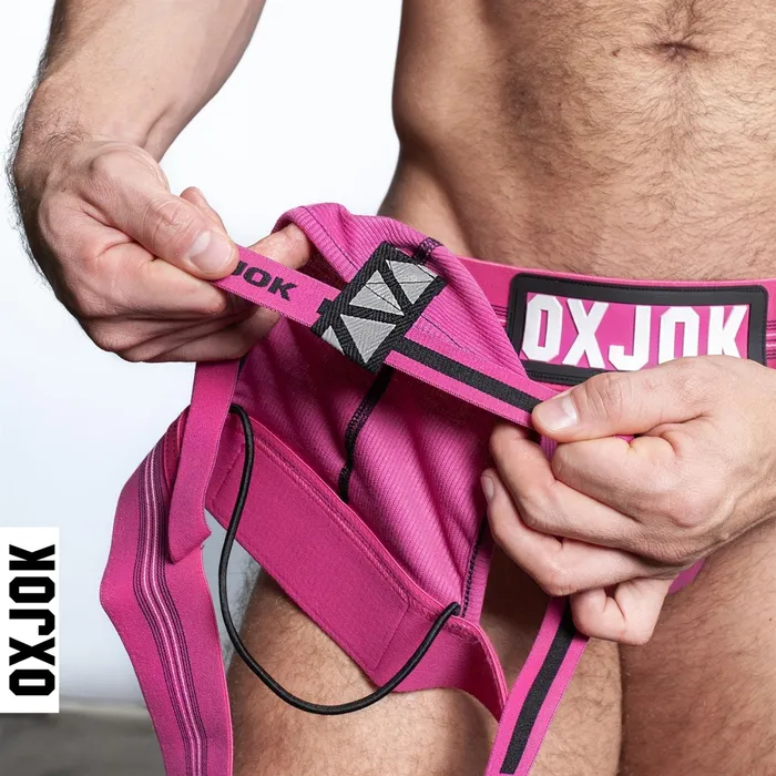 Oxballs OxJok Sling Jock Pink Sky Oxballs Vibrators