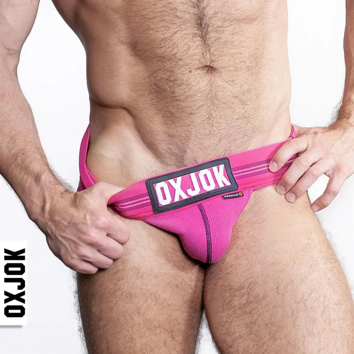 Oxballs OxJok Sling Jock Pink Sky Oxballs Vibrators