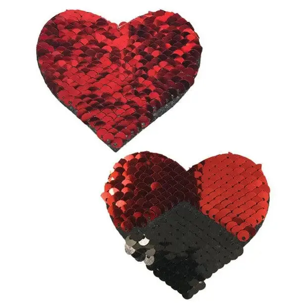 Pastease Anal Pastease Color Changing Flip Sequins Heart