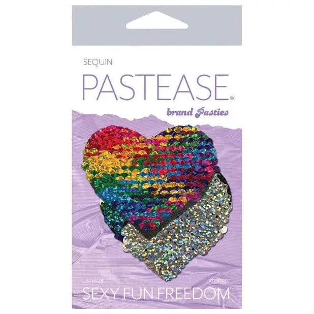 Pastease Anal Pastease Color Changing Flip Sequins Heart