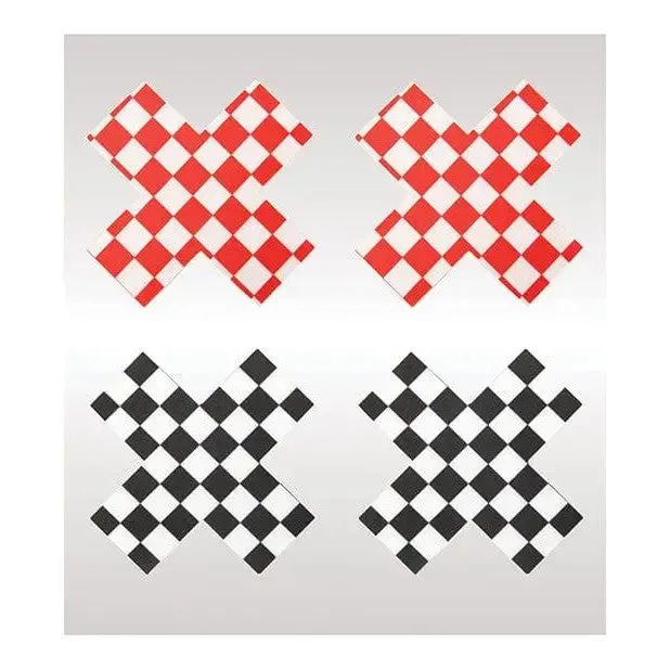 Peekaboos Dildos Peekaboos Off The Wall Checkered Pasties Peekaboos Dildos Peekaboos Off The Wall Checkered Pasties