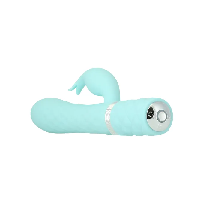 Pillow Talk Vibrators Pillow Talk Lively Luxurious DualMotor Massager Teal