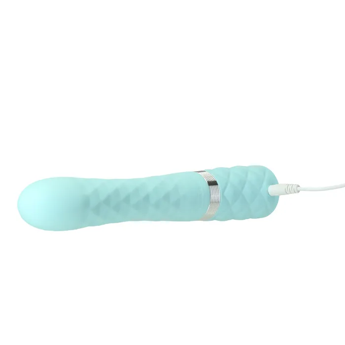 Pillow Talk Vibrators Pillow Talk Lively Luxurious DualMotor Massager Teal