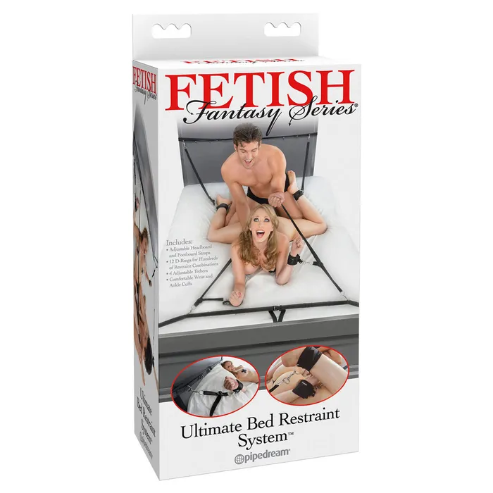 Pipedream Fetish Fantasy Series Ultimate Bed Restraint System Pipedream Products Couples Pipedream Fetish Fantasy Series Ultimate Bed Restraint System Pipedream Products Couples