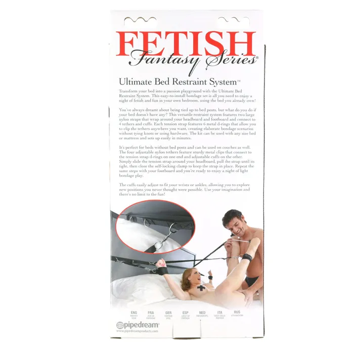 Pipedream Fetish Fantasy Series Ultimate Bed Restraint System Pipedream Products Couples
