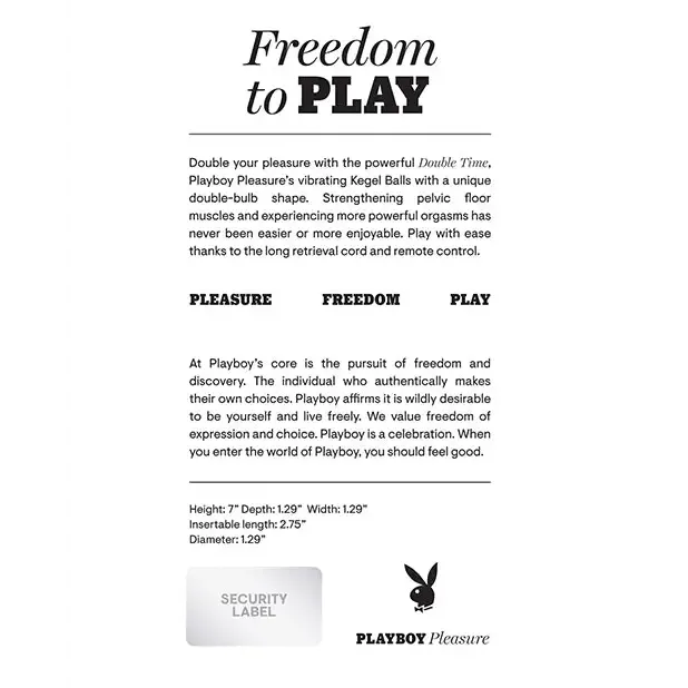 Playboy Double Time Rechargeable Remote Controlled Vibrating Silicone Dual Kegel Balls Acai evolv Female Sex Toys Playboy Double Time Rechargeable Remote Controlled Vibrating Silicone Dual Kegel Balls Acai evolv Female Sex Toys