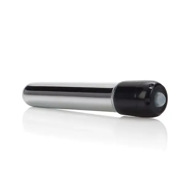Power Tingler Mini Massager Silver CalExotics Female Sex Toys Power Tingler Mini Massager Silver CalExotics Female Sex Toys