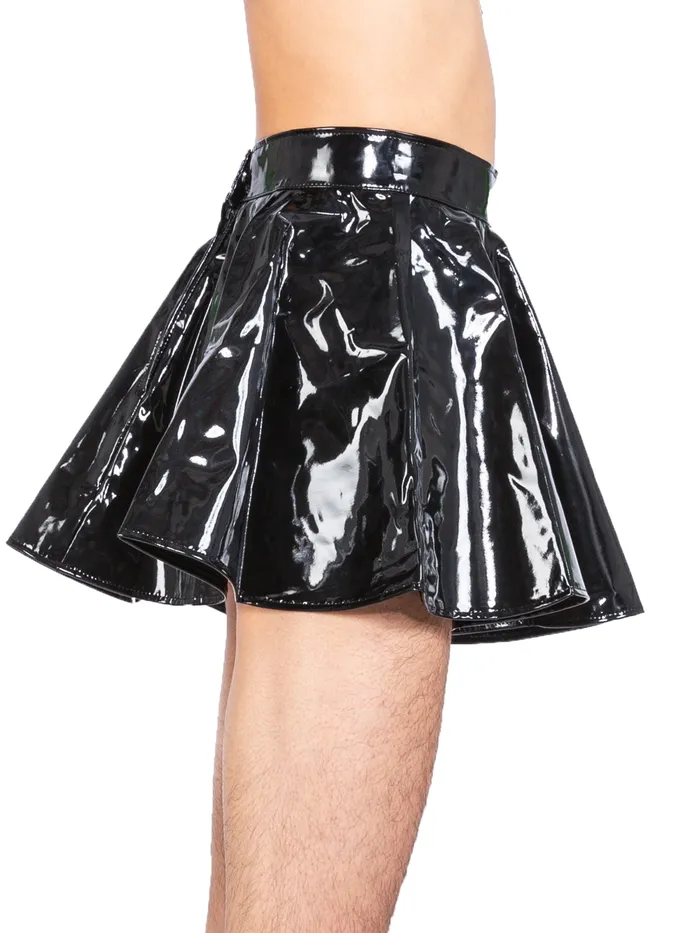 PVC Skater Skirt HonourSkintwocom Male Sex Toys PVC Skater Skirt HonourSkintwocom Male Sex Toys