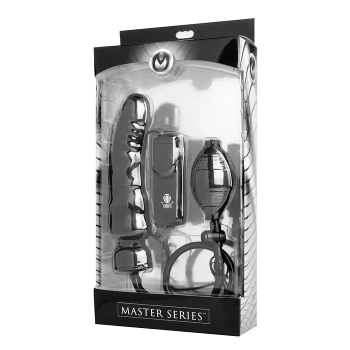 Ravage Vibrating Inflatable Dildo Master Series Female Sex Toys Ravage Vibrating Inflatable Dildo Master Series Female Sex Toys