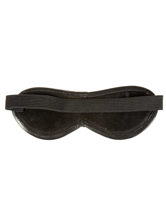 Restraints HonourSkintwocom Leather Blindfold Eye Mask Red One Size