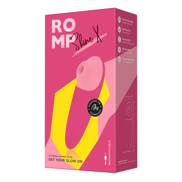 ROMP Vibrators ROMP Shine X Clitoral Stimulator Pink