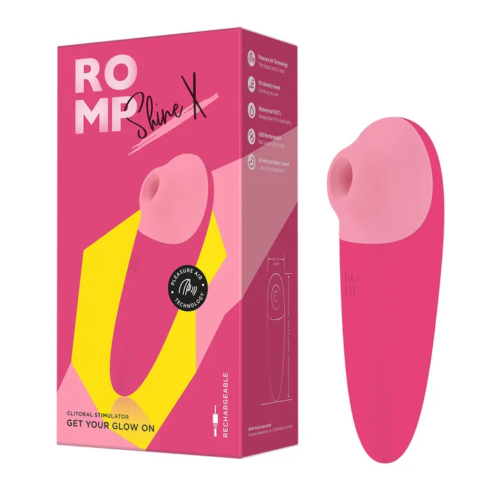 ROMP Vibrators ROMP Shine X Clitoral Stimulator Pink