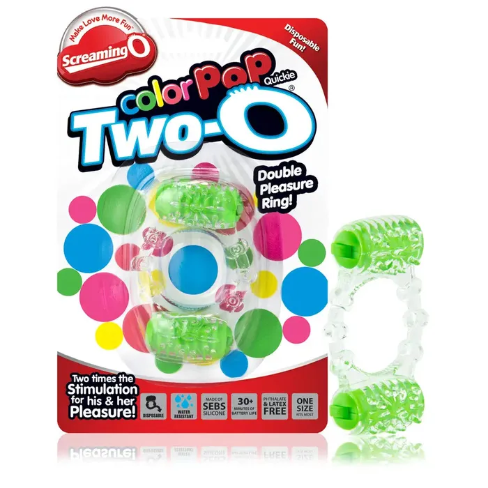 Screaming O Vibrators Screaming O TwoO Color Pop Blue