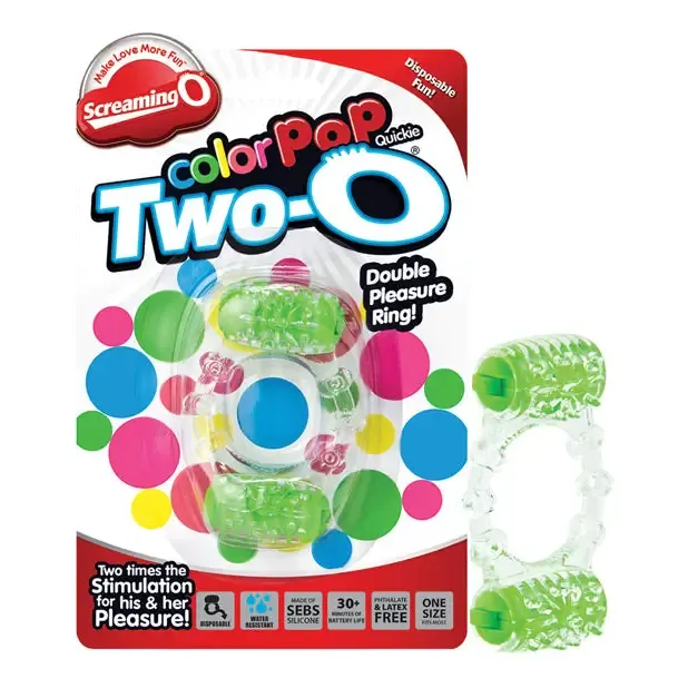 Screaming O Vibrators Screaming O TwoO Color Pop Blue Screaming O Vibrators Screaming O TwoO Color Pop Blue