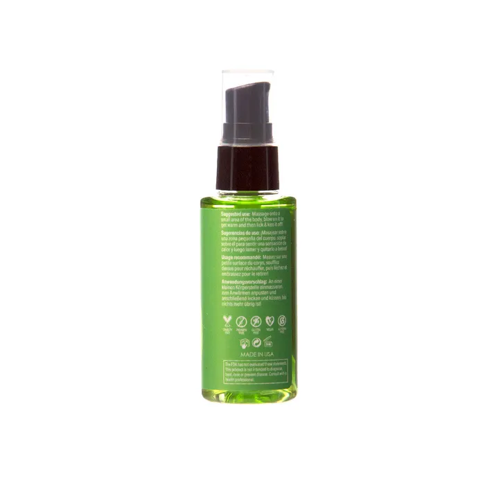 Sensuva Sizzle Lips Warming Edible Gel Caramel Apple 2 oz Sensuva Enhancers