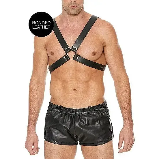 SHOTS AMERICA Female Sex Toys Ouch Mens Large Buckle Harness