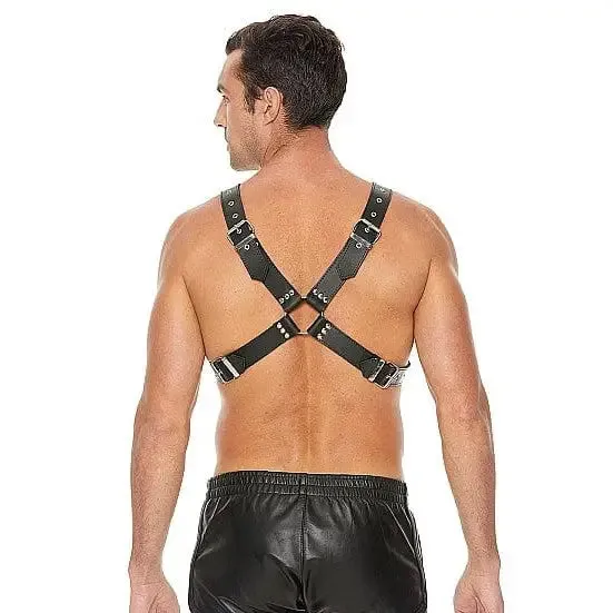 SHOTS AMERICA Female Sex Toys Ouch Mens Large Buckle Harness