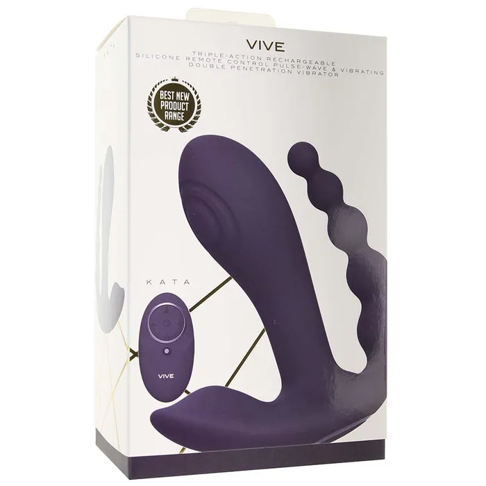 Shots Toys Vive Kata Pulse Wave Double Penetration Vibe Vibrators Shots Toys Vive Kata Pulse Wave Double Penetration Vibe Vibrators
