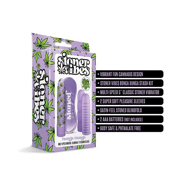 Stoner Vibes Stash Kit Bonga Bunga Global Novelties LLC Vibrators Stoner Vibes Stash Kit Bonga Bunga Global Novelties LLC Vibrators