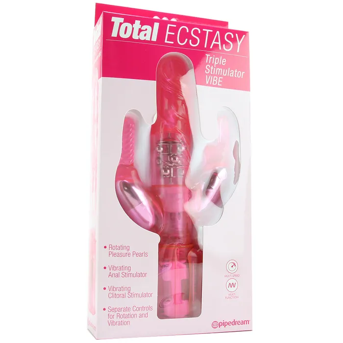 Total Ecstasy Triple Stimulator Vibe Pipedream Vibrators Total Ecstasy Triple Stimulator Vibe Pipedream Vibrators