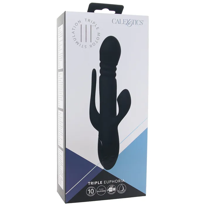 Triple Euphoria Triple Stimulation Vibe CalExotics Vibrators