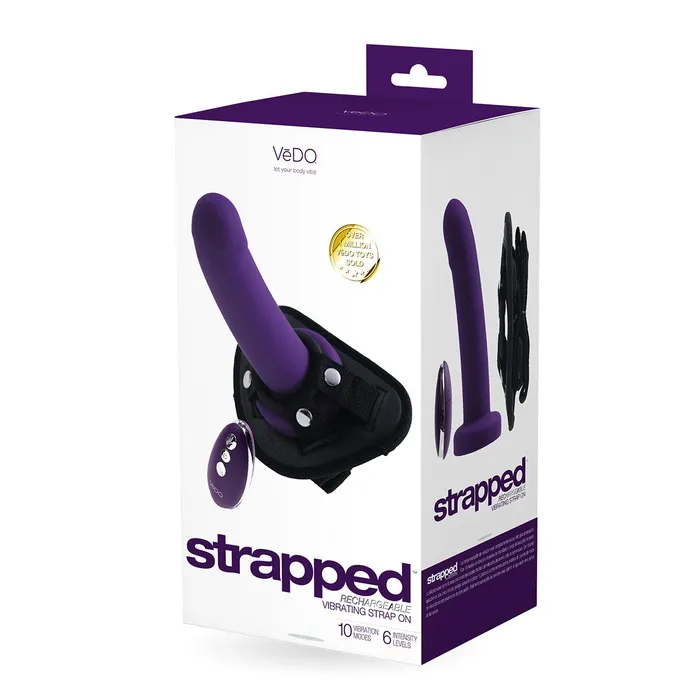 VeDO Female Sex Toys VeDO Strapped Vibrating StrapOn