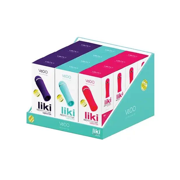 Vedo Vedo Liki Flicker Vibe 12pc Assorted Display Vibrators