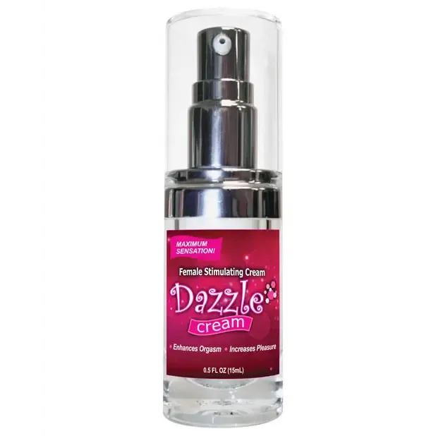 Vibrators Body Action Products Dazzle Female Stimulating Cream 5 oz