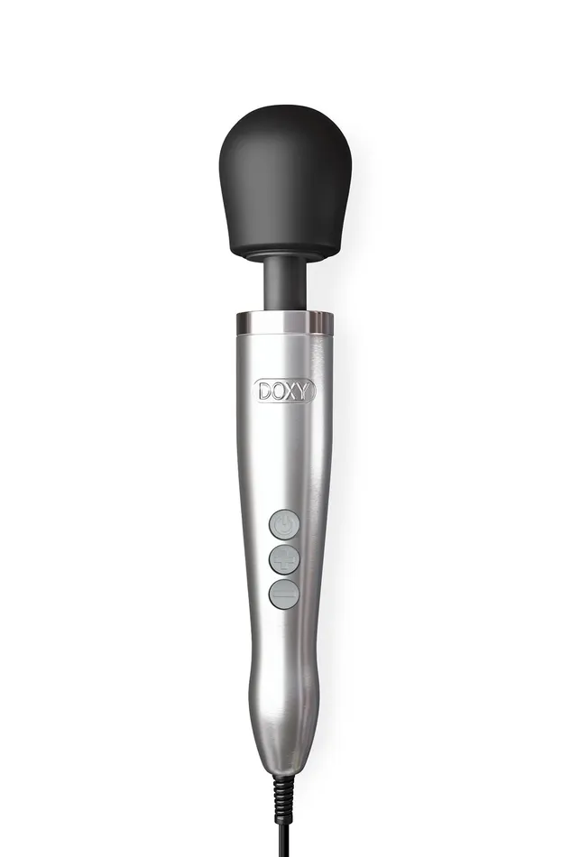 Vibrators Doxy Die Cast Wand Silver Doxy