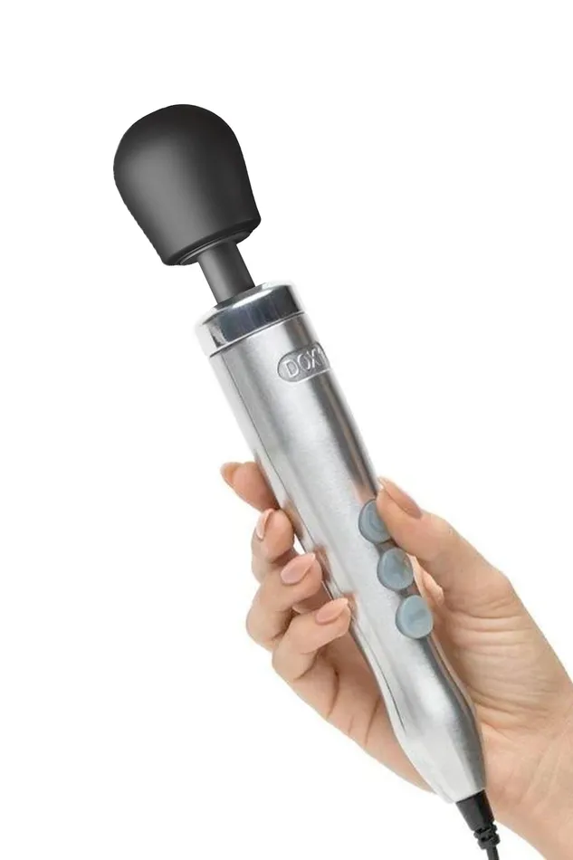 Vibrators Doxy Die Cast Wand Silver Doxy