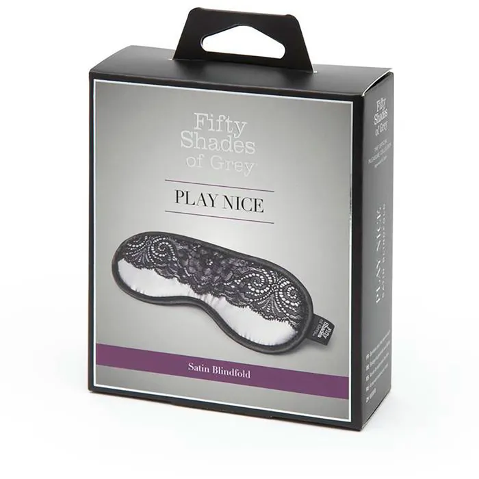 Vibrators Fifty Shades of Grey Fifty Shades Play Nice Satin Blindfold