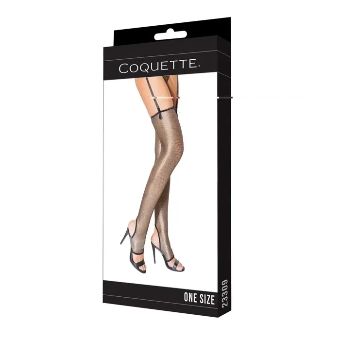 Vibrators holiday Metallic Fishnet Toeless Stockings Blackgold Os Coquette Vibrators holiday Metallic Fishnet Toeless Stockings Blackgold Os Coquette