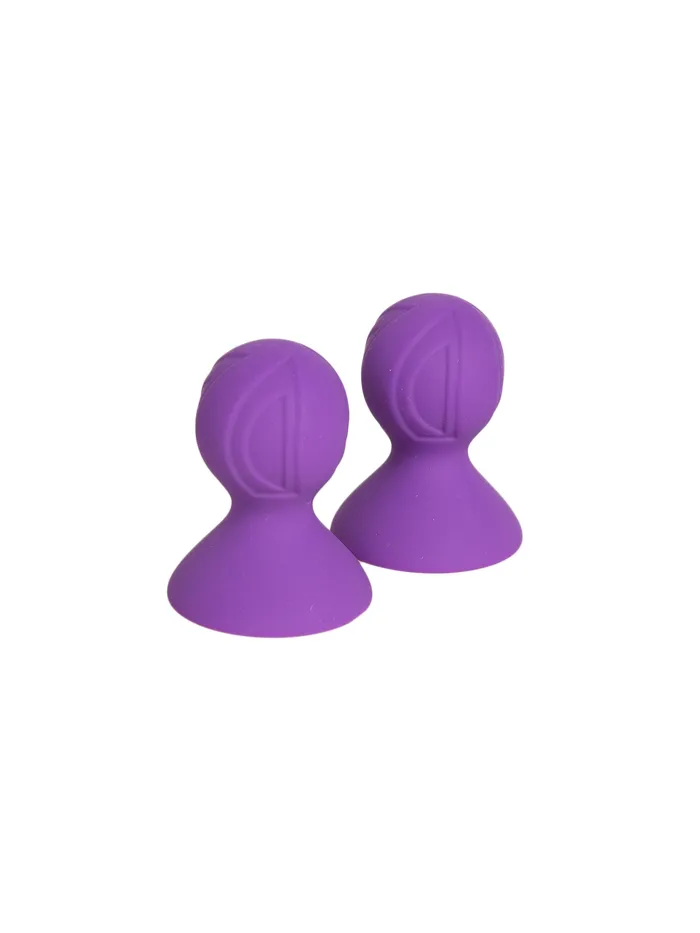 Vibrators HonourSkintwocom Purple Silicone Nipple Suckers