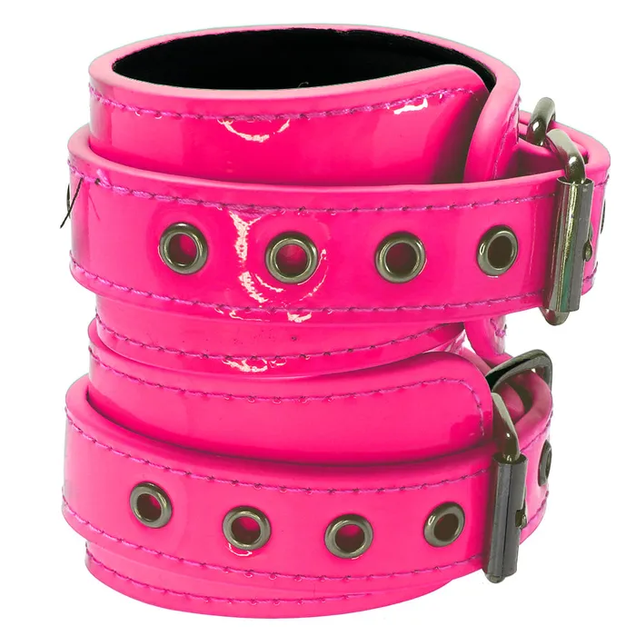 Vibrators ns novelties Electra Play Things Ankle Cuffs in Neon Pink Vibrators ns novelties Electra Play Things Ankle Cuffs in Neon Pink