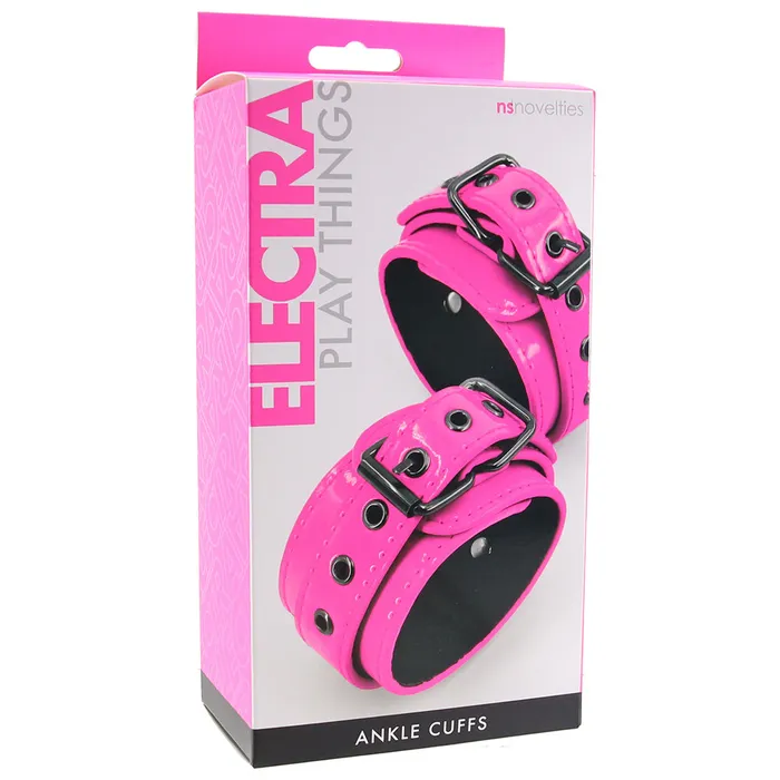 Vibrators ns novelties Electra Play Things Ankle Cuffs in Neon Pink Vibrators ns novelties Electra Play Things Ankle Cuffs in Neon Pink