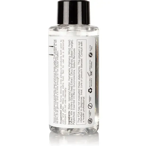 Vibrators Sensuva Sensuva Think Clean Thoughts AntiBacterial Toy Cleaner 2 oz Vibrators Sensuva Sensuva Think Clean Thoughts AntiBacterial Toy Cleaner 2 oz