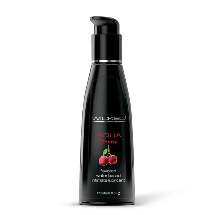 Wicked Sensual Care Vibrators Wicked Aqua Cherry Lube