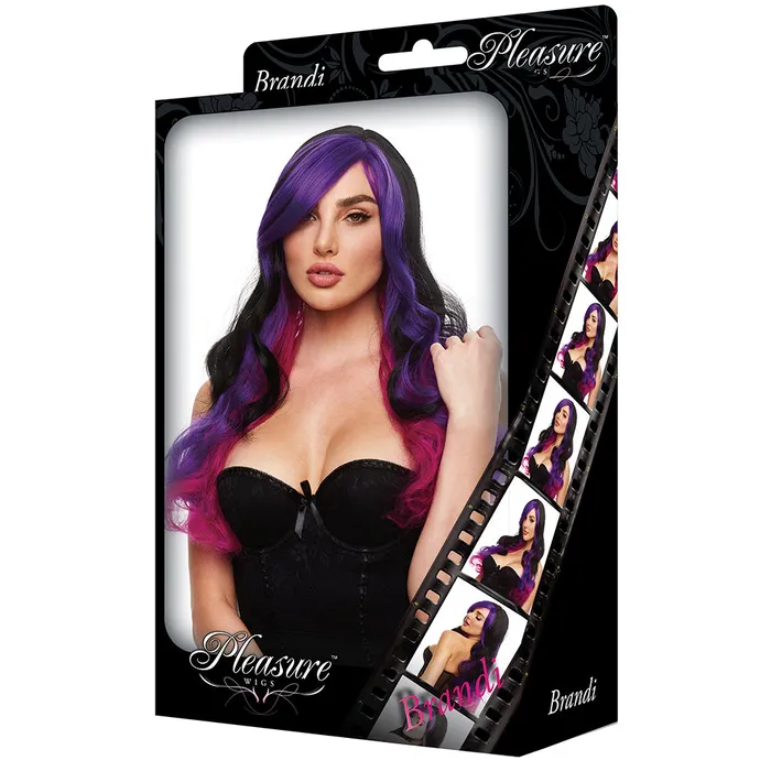 XGen Brandi Wig in BlackPurple Vibrators XGen Brandi Wig in BlackPurple Vibrators
