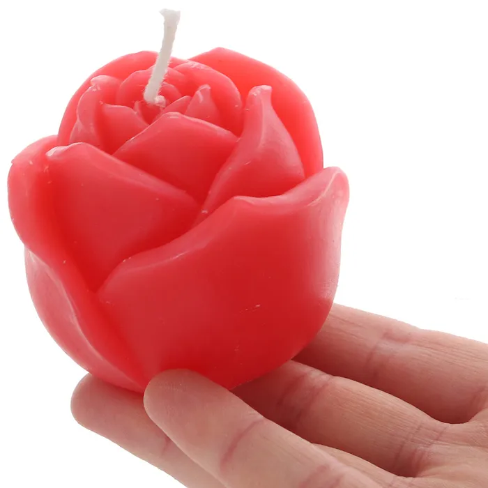 XR Brands Master Series Flaming Rose Drip Candle Male Sex Toys