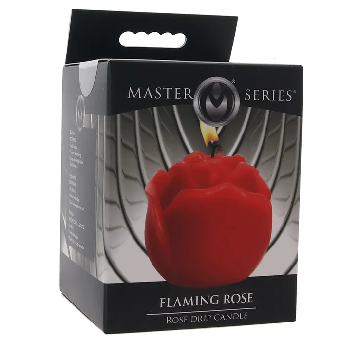 XR Brands Master Series Flaming Rose Drip Candle Male Sex Toys