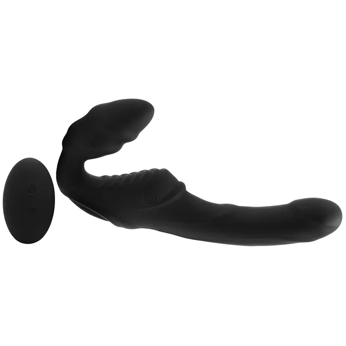 XR Brands Pro Rider 9X Vibrating Strapless StrapOn Female Sex Toys
