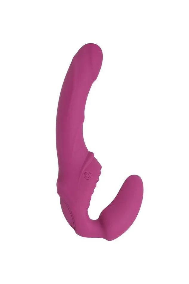 Adam Eve Female Sex Toys Adam Eve Eves Vibrating Strapless StrapOn Pink