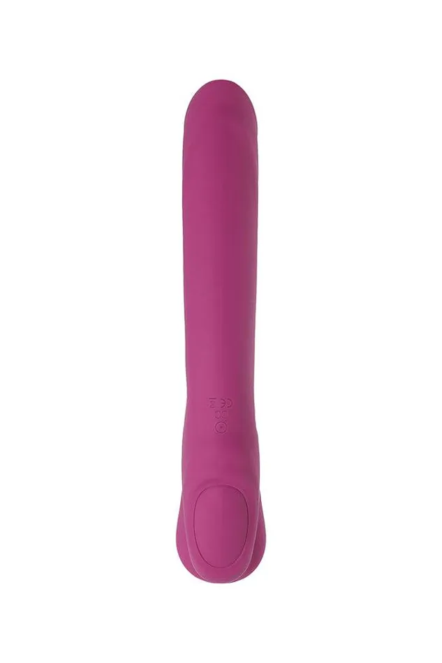 Adam Eve Female Sex Toys Adam Eve Eves Vibrating Strapless StrapOn Pink