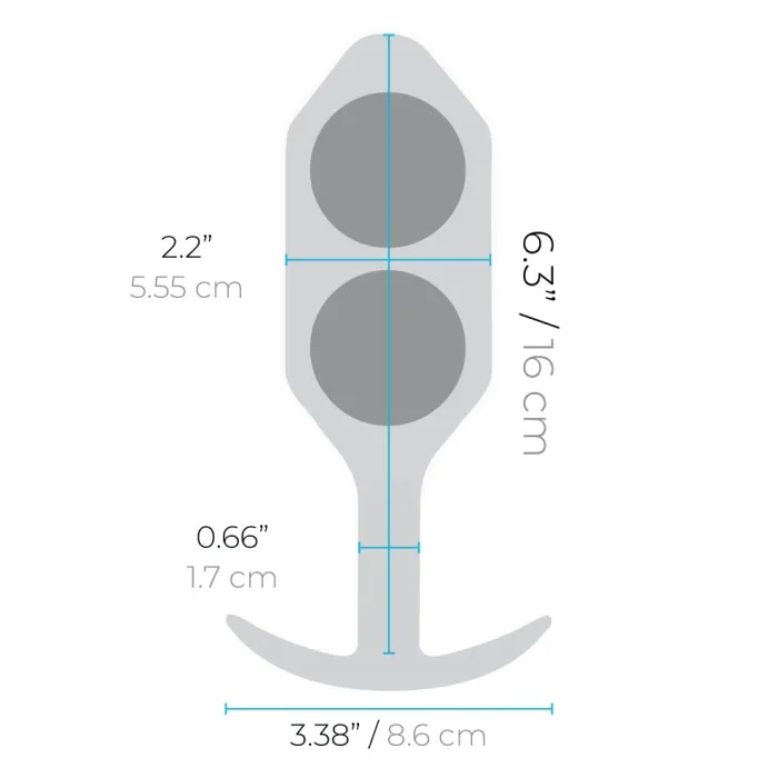 Anal BVIBE bVibe Snug Plug 6 Marine