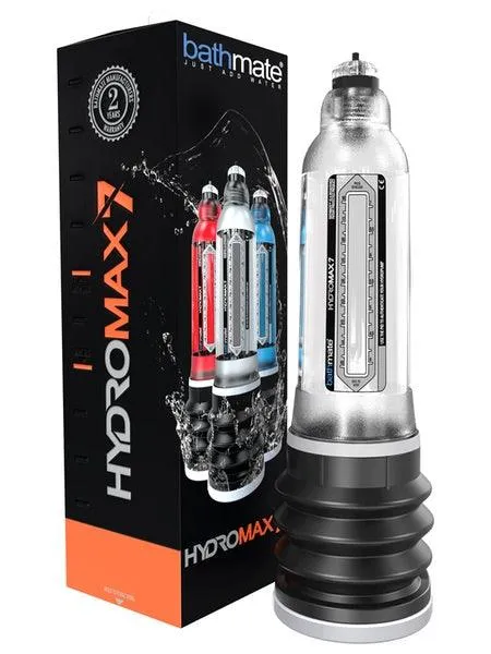 Anal Bathmate Hydromax7 Crystal Clear