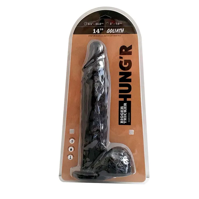 Anal HUNGR HUNGR Goliath 36 cm Black