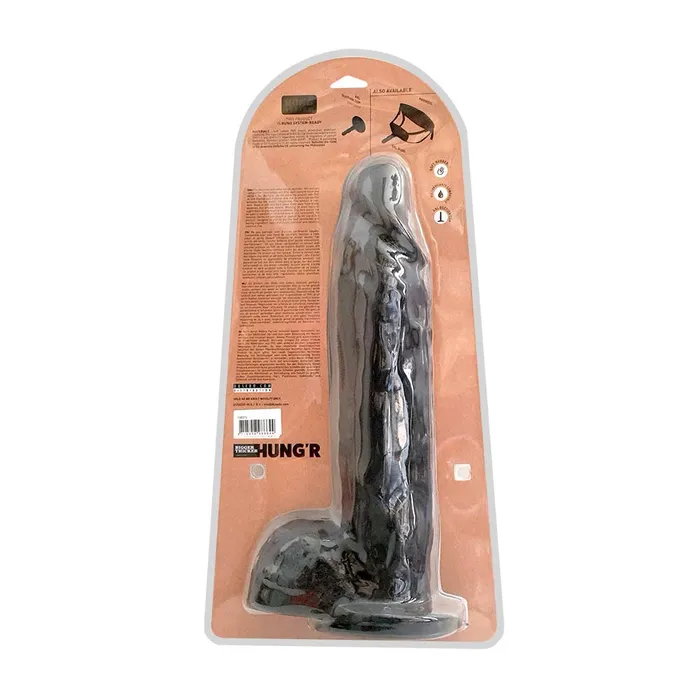 Anal HUNGR HUNGR Goliath 36 cm Black