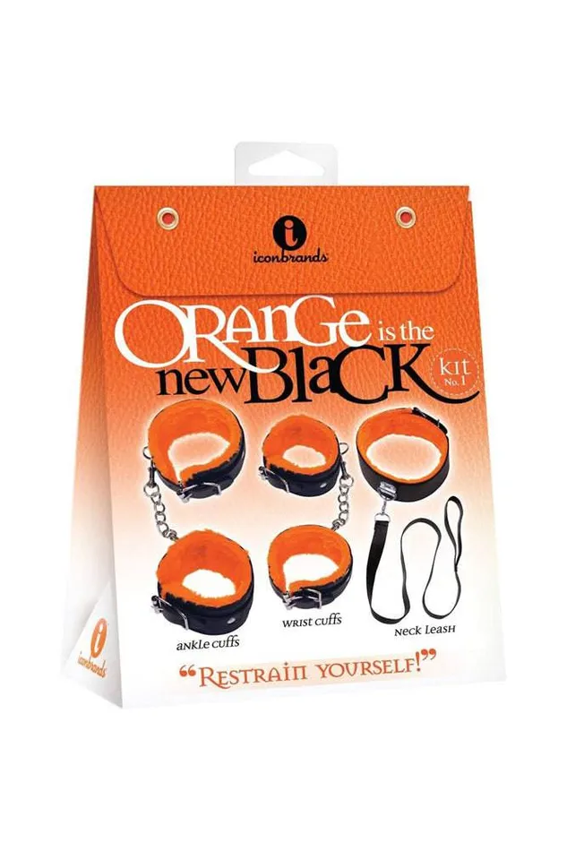 Anal Icon Brands Orange is the New Black Restrain Yourself Kit 1 Icons Brands