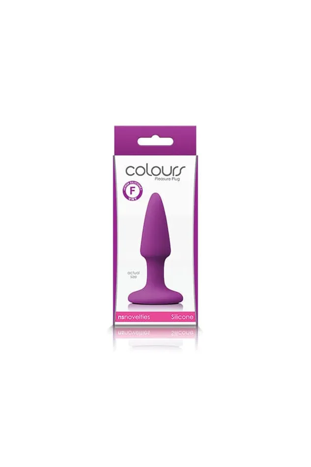 Anal NS Novelties NS Novelties Colours Pleasures Mini Plug Various Colors